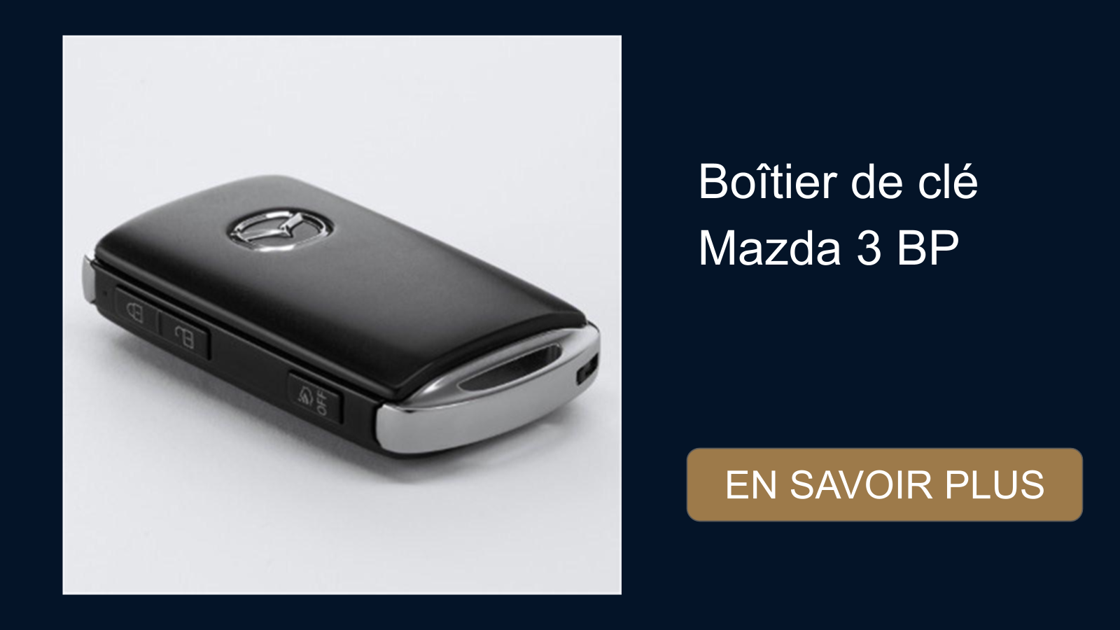 boitier de clé mazda